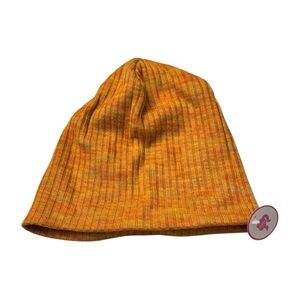 🆕NWT DEVOTED HEADWEAR, MUSTARD YELLOW
& ORANGE RIBBED BEANIE
